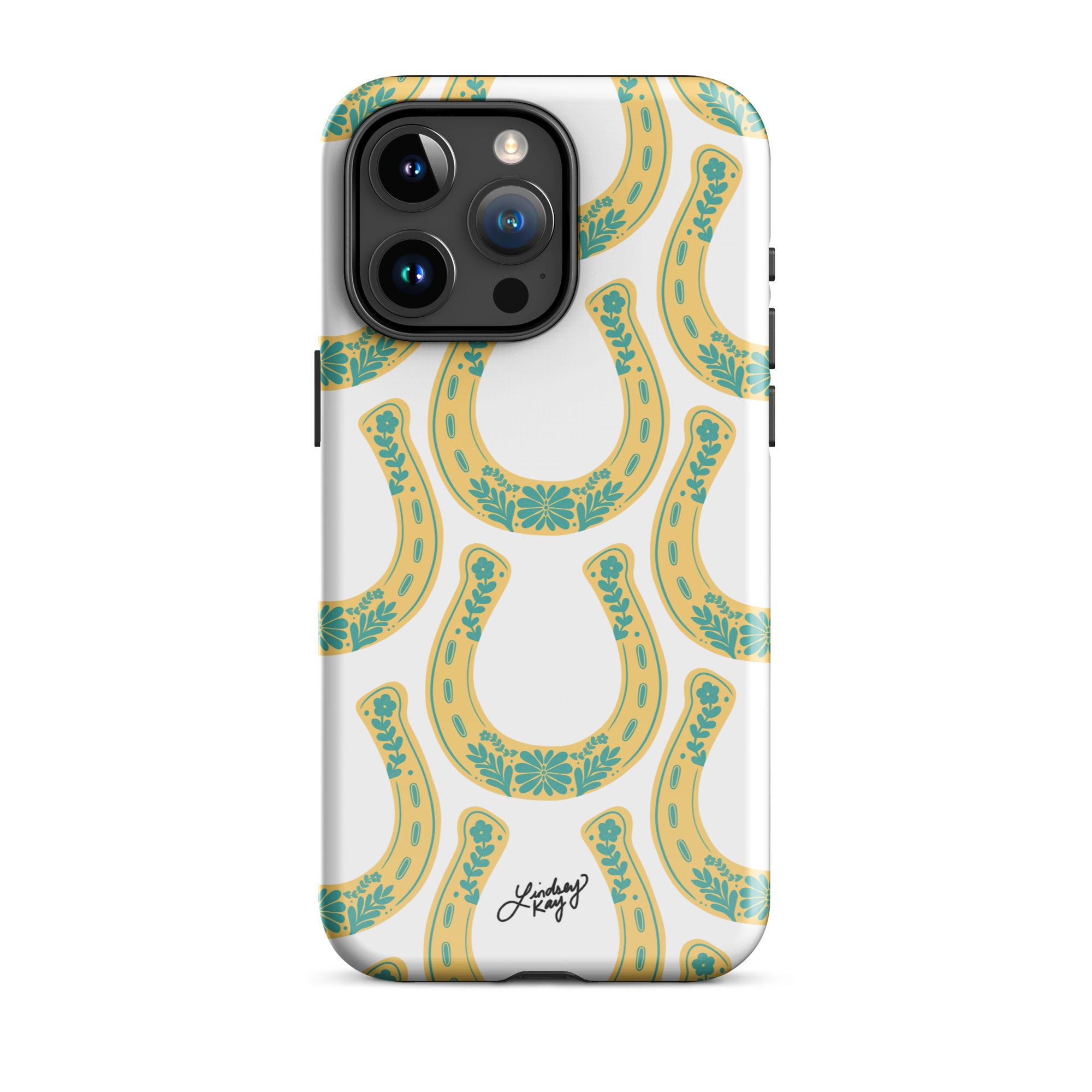 Motif d'illustration en fer à cheval - Coque rigide pour iPhone®